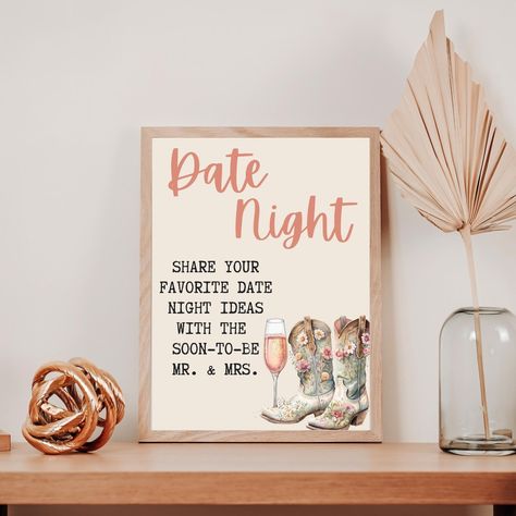 Unbelievable offer! Boots and Bubbly - Bridal Shower Activity - Unique Wedding Game - Date Night Jar - BBCG, at an incredible price of $8.00 Don't miss out on this sensational deal! #BridalShowerSign #BridalShowerGame #DateNightIdeaCard #DateNightPrintable #InstantDownload #DateNightJarGame #DateIdeasJar #BridalShowerDecor #DateNightJarSign #ShowerActivities Boots And Bubbly Bridal Shower, Game Date Night, Boots And Bubbly, Dates In A Jar, Game Date, Bridal Shower Checklist, Shower Checklist, Bridal Shower Activity, Jar Games