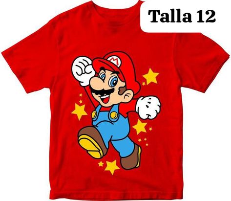 (1) WhatsApp Backstreet Boys Lyrics, Winter T Shirts, Kids Wardrobe, Whatsapp Web, Kids Branding, Super Mario Bros, Mario Bros, Summer Tshirts, Tee Design