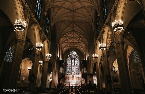 Interior of a catholic church | free image by rawpixel.com / Teddy Rawpixel #picture #photography #inspiration #photo #art Hd Landscape, Architecture Firms, Church Aesthetic, Modern Church, Church Interior, Saint Joseph, Church Architecture, Inspiration Photo, Aesthetic Desktop Wallpaper