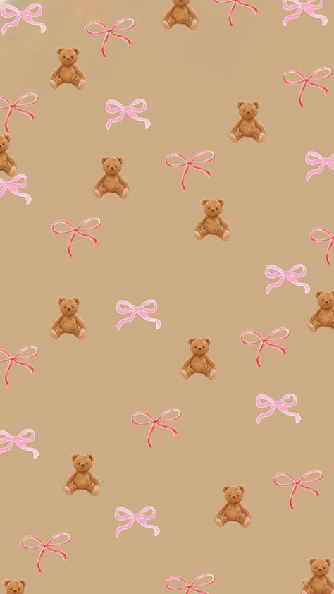 Cute,teddy bear, teddy,pink bow,red bow, bow,brown,pink,red, wallpaper phone/tablet Pink Red Wallpaper, Teddy Bear Wallpaper, Bow Wallpaper, Bear Teddy, Brown Teddy Bear, Cute Teddy Bear, Bow Bow, Cute Wallpaper, Cute Teddy