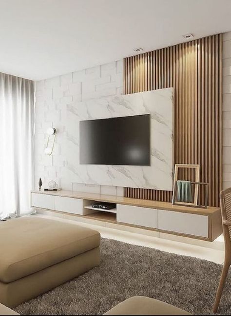 A Living Room, Entertainment Center, Decorating Ideas, Decor Ideas, Entertainment, Wall Decor, Living Room, Tv, Wall