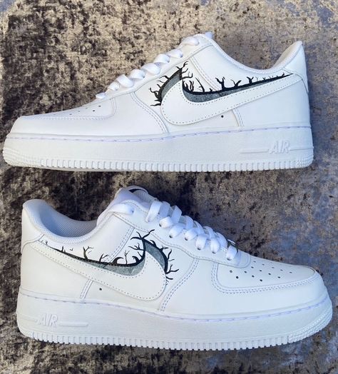 Airforce 1s, Air Force One Shoes, Painted Nikes, Nike Air Force 1 Custom, Custom Af1, Jordan Shoes Girls, Nike Airforce 1, Custom Nike Shoes, Air Force 1 Custom