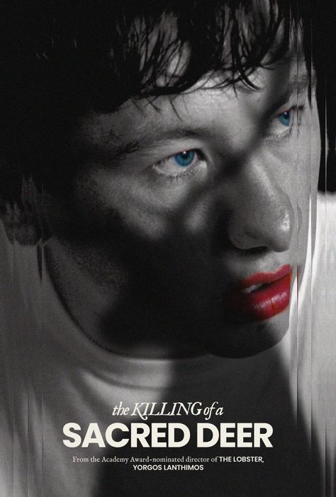 THE KILLING OF A SACRED DEER (2017) poster by Gianmarco Malandra The Killing Of A Sacred Deer, Killing Of A Sacred Deer, Deer Poster, Film Posters, Movies To Watch, Deer, Film, Movie Posters, Quick Saves