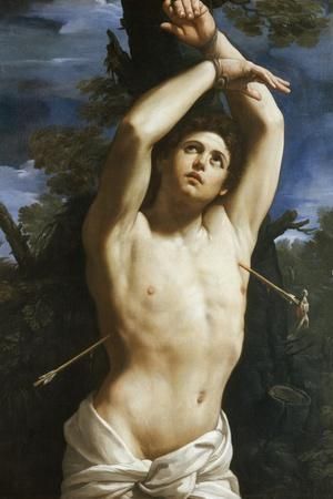 Religion & Spirituality Wall Art: Prints, Paintings & Posters | Art.com Saint Sebastian, Colombian Art, St Sebastian, Spirituality Posters, Archangel Michael, Korean Art, Catholic Art, Italian Artist, San Sebastian