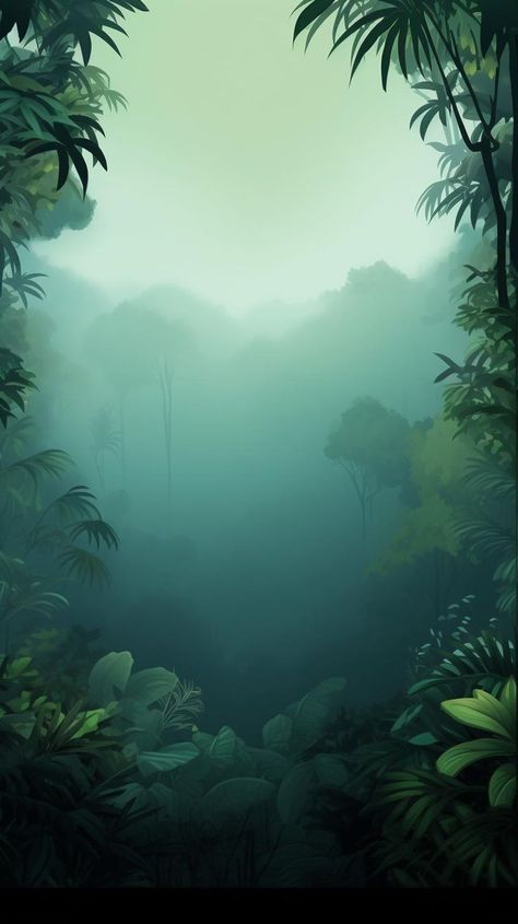 Explore the mystical beauty of the Misty Canopy with morning mist embracing the lush jungle foliage. Envision a serene oasis where mist envelopes you in tranquility. Let your senses wander and be captivated by the ethereal allure of nature. #MistyCanopy #MorningMist #LushJungle #NatureLovers #Serenity #Tranquility #EnchantingBeauty #ExploreNature Lush Jungle, Jungle Foliage, Animated Photos, Hobbies To Try, Morning Mist, Explore Nature, Animation Background, Dark Background, Dark Backgrounds