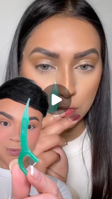 Jose Jimenez on Instagram: "Eyeliner hack using a floss stick? ✅🤯😱
----
#eyeliner #tipsdebelleza #eyeshadow #makeuphacks #easymakeup #morphe #elfcosmetics #explorepage #reelsviral" E.l.f. Cosmetics, Eye Liner Tricks, Simple Makeup, Makeup Tips, Eyeliner, Makeup, On Instagram, Instagram, Make Up