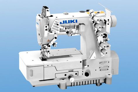 Flat Lock Sewing Machine Juki Sewing Machine, Industrial Fabric, Coverstitch Machine, Sewing Machine Tables, Sewing Equipment, Machines Fabric, Industrial Machine, Chicago Shopping, Sewing Machine Parts