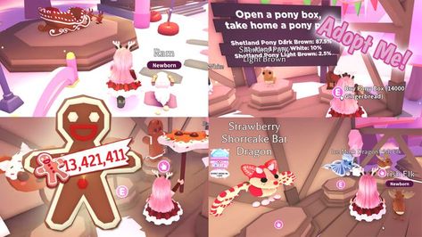 Spending 13 million Gingerbread @PlayAdoptMe Winter Update #adoptme #playadoptme #adoptmepets #adoptmetrades #adoptmeupdates #strawberrybatdragon #adoptmefestiveupdate #adoptmewinterupdate #roblox #roblox #robloxgames #icewolf #Ram #Sleigh #gingerbread Adopt Me Christmas, Winter Update, Shetland Pony, Adopt Me, Roblox Roblox, Strawberry Shortcake, Gingerbread, Ram, Bat