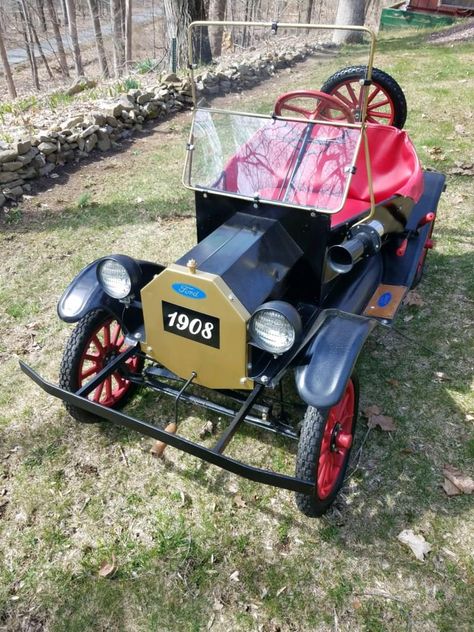 Model T Ford Forum: FOR SALE Model T Shriner Tin Lizzie Model T Car, Race Car Trailer, Go Karts For Sale, Tin Lizzie, Ford Model T, Toy Pedal Cars, 1931 Ford Model A, Homemade Go Kart, Futuristic Shoes