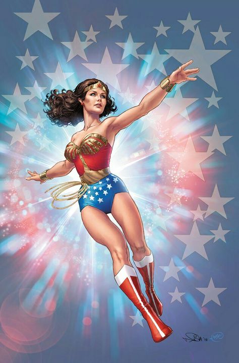 Lynda Carter Wonder Woman Wonder Woman Comics, Linda Carter, Comics Anime, Wonder Woman Art, Univers Dc, Heroic Fantasy, Lynda Carter, Idee Cosplay, Wonder Women