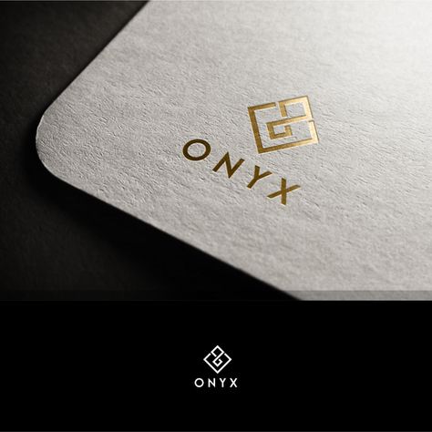 Onyx Logo, Luxurious Logo, Famous Logos, Jewelry Logo, Brand Identity Pack, Luxury Logo, Logo Branding Identity, Professional Logo, Professional Services