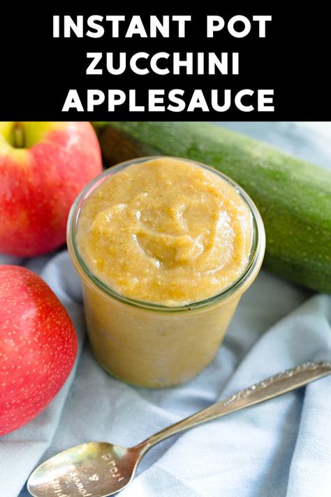 Zucchini Mock Applesauce, Veggie Applesauce Recipes, Hidden Veggie Applesauce, Instant Pot Zucchini Recipes, Ideal Protein Snacks, Zucchini Applesauce, Instant Pot Zucchini, Canning Zucchini, Applesauce Recipes