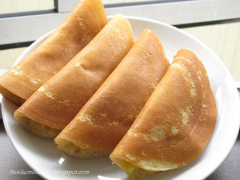 Ban Jian Kueh/Apam Balik (peanut pancake) Asian Pancakes, Apam Balik, Asian Cake, Chinese Snacks, Asian Street Food, Chinese Dessert, Asian Snacks, Nasi Lemak, Singapore Food