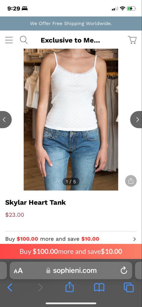 Skylar heart tank Skylar Heart Tank, Dream Wardrobe, Brandy Melville, Brandy, Wardrobe