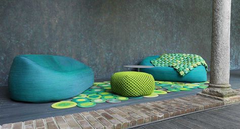 Berry Paola Lenti Outdoor, Otto Sofa, Paola Lenti, Inflatable Furniture, Togo Sofa, Modern Outdoor Furniture, Furniture Styles, Furniture Design Modern, Modern Sofa