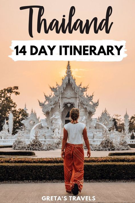 10 Days In Thailand, 2 Weeks In Thailand, Thailand Destinations, Thailand Travel Destinations, Trip To Thailand, Thailand Itinerary, Thailand Vacation, Thailand Travel Tips, Thailand Travel Guide