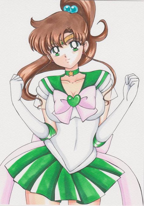 Sailor Jupiter Mckayla Core, Princess Jupiter, Saylor Moon, Makoto Kino, Sailor Moon Girls, Arte Sailor Moon, Sailor Moon Fan Art, Sailor Chibi Moon, Sailor Moon Manga