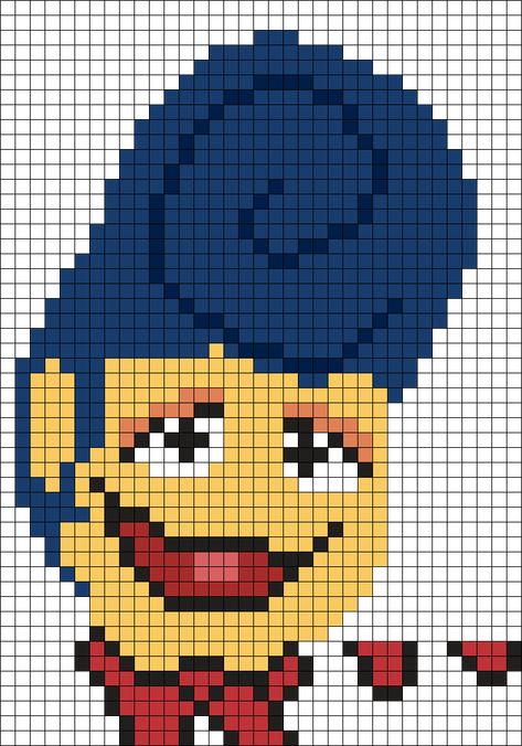 Pixel Art Paper, Perler Beads Ideas, Diy Kandi, Wally Darling, Pattern Maker, Beads Ideas, Kandi Patterns, Photo Pattern, Bead Sprite