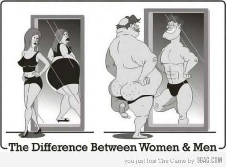 Fat Memes, Men Vs Women, Humor Grafico, Man Vs, True Facts, I Smile, Bones Funny, So True, Make Me Smile