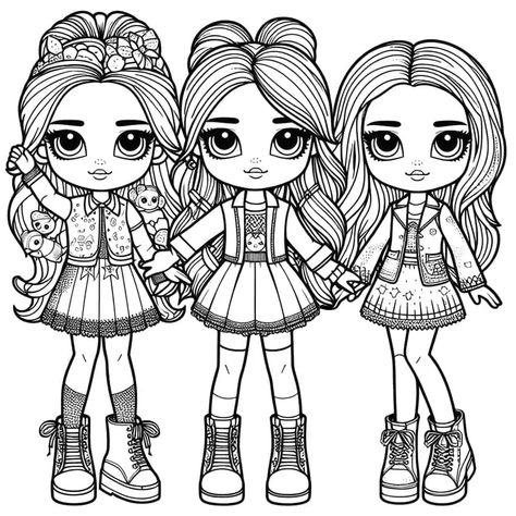 L.O.L. Surprise Dolls Coloring Pages - 40 Different Coloring Sheets Lol Surprise Coloring Pages, Lol Drawing, Dolls Coloring Pages, Lol Coloring Pages, Mermaid Coloring Pages, Operation Christmas Child, Mermaid Coloring, Cool Coloring Pages, Ibis Paint