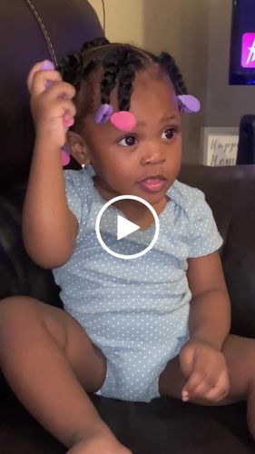 "Our baby girl Ja’Zhia she loves her new bows. A 1st birthday 🎂 gift from her grandma. Thank you guys I recommend to all parents for their beautiful baby girls 🥰" - Sasha H. 1st Birthday Gifts, Natural Hair Styles Easy, Easy Braids, Our Baby, Natural Hairstyles, She Loves, Protective Styles, Natural Hair Care