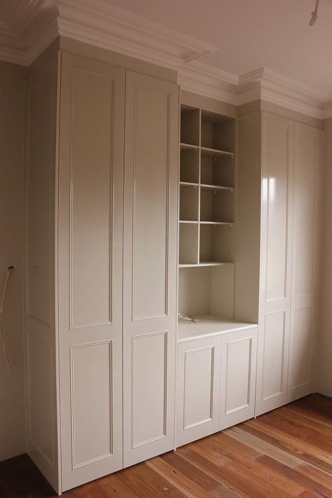 Built Wardrobe, Victorian Wardrobe, Bedroom Built In Wardrobe, Victorian Bedroom, Design Installation, Bedroom Wardrobe, Wardrobe Design, Built In Wardrobe, Pretty Style