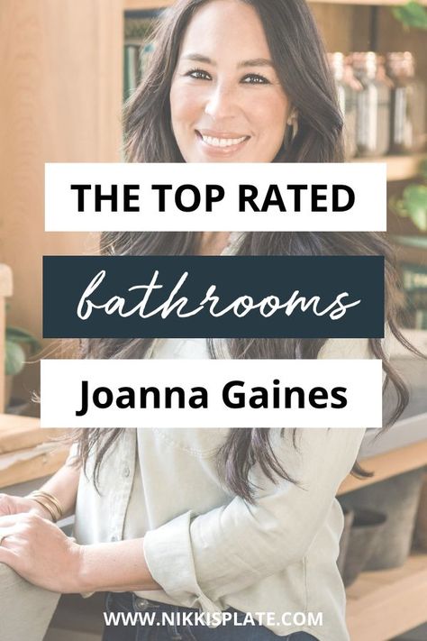 13 Best Bathrooms by Joanna Gaines; Fixer upper’s top bathroom renovations by Joanna and chip Gaines! These rustic, country with hints of modern perfection bathrooms are everything Joanna Gaines Bathroom Vanity, Joanna Gaines Best Bathrooms, Wood Vanities Bathroom Joanna Gaines, Magnolia Home Bathroom Ideas, Joanna Gaines Master Bath, Joanna Gaines Powder Room, Magnolia Paint Colors Joanna Gaines Bathroom, Johanna Gaines Bathroom Ideas, Joanna Gaines Bathroom Paint Colors