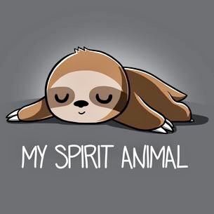 Sloth MY SPIRIT ANIMAL pillow image Cute Sloth Pictures, Sloth Funny, Sloth Life, Cute Animal Quotes, Sloth Art, Nerdy Shirts, Spirit Animal Art, Sloths Funny, Baby Sloth