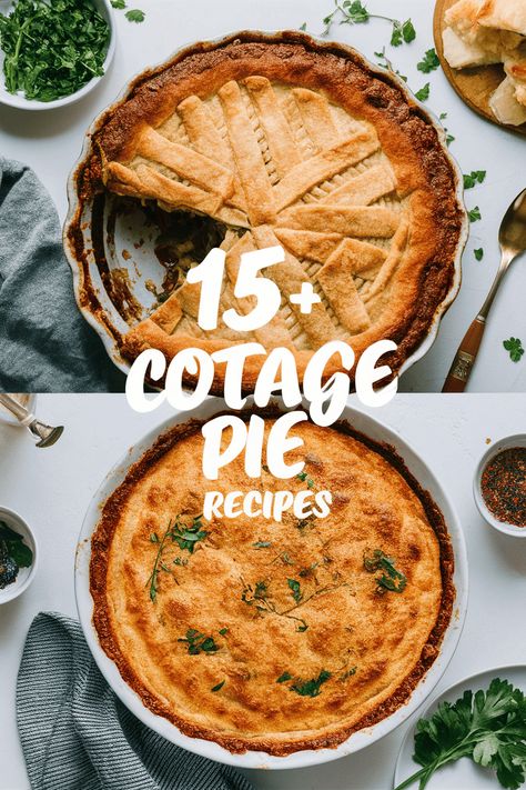 15+ Cottage Pie Recipes Your Family Will Love and Make You Feel Great!

Cozy up with delicious cottage pie recipes your family will adore! These hearty dishes made with ground meat veggies and creamy mashed potatoes will warm your heart and tummy. Perfect for family dinners or chilly nights. Enjoy comforting meals that bring everyone together in your kitchen for fun and laughter! https://foodeau.com/cottage-pie-recipes Best Savory Pie Recipes, Lamb Cottage Pie, Quick Pozole Recipe, Pie Crust Dinner, Dinner Pie Recipes, Beef Cottage Pie, White Cheddar Mashed Potatoes, Sweet Potato Toppings, Veggie Skillet