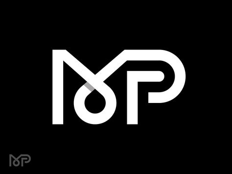 MP Monogram by Omar Garcia - Dribbble Mp Logo Design, Pm Logo, Mp Logo, Personal Branding Identity, P Logo, Typographic Logo Design, Initials Logo Design, Bold Letters, Monogram Logo Design