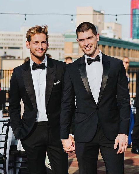 Max Emerson, Black And White Tuxedo, Leo Season, Gay Romance, Men Wear, Gay Marriage, Gay Love, American Actors, Wedding Men