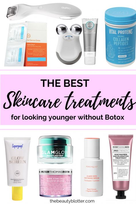 HOW TO LOOK & FEEL YOUNGER WITHOUT BOTOX | The Beauty Blotter Facelift Without Surgery, Product Recommendation, Vital Proteins Collagen Peptides, Looking Younger, Antiaging Skincare, Anti Aging Makeup, Peach And Lily, Skincare Routines, The Best Skincare