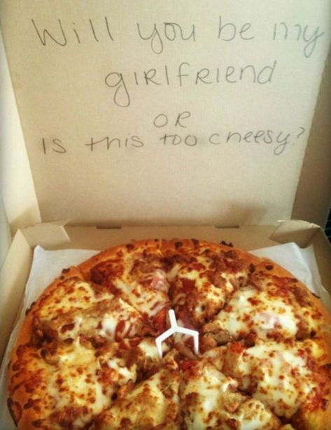 ≡ 10 Clever Ways To Ask A Girl Out ➤ Brain Berries Funny Love Quotes For Boyfriend, Texts To Girlfriend, Boyfriend Food, Girlfriend Proposal, Be My Girlfriend, Will You Be My Girlfriend, Funny Love Quotes, Asking Someone Out, Quotes For Boyfriend