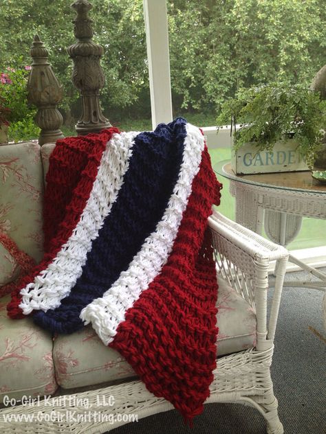 American Flag Blanket, Crochet Kids Blanket, Knot Blanket, Giant Knitting, Chunky Crochet Blanket Pattern, Crochet Ripple Blanket, Crochet Throw Pattern, Chunky Crochet Blanket, Crochet Blanket Pattern Easy