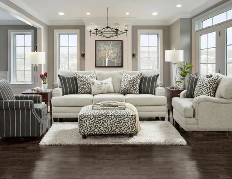 Our Favorite Cozy Living Room Ideas for Your Home Star Furniture, Southern Home, A Living Room, Cozy Living Rooms, Cozy Living, Decoration Design, Room Set, Room Sofa, Living Room Sets