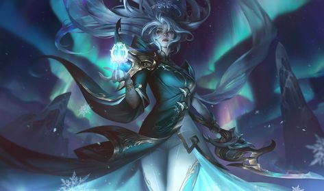 ArtStation - Winter blessed Diana splash, Bo Chen Diana League Of Legends Fanart, Diana Skins, Diana Lol, Camille League Of Legends, Ashe League Of Legends, Winter Goddess, Legends Wallpaper, Zed League Of Legends, League Memes