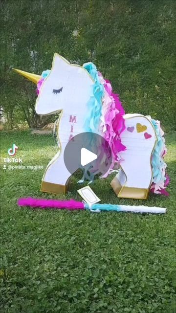 Cute Pink Birthday, Pony Makeup, Unicorn Pinata, Glitter Fashion, Mermaid Glitter, Love Rainbow, Pink Birthday, Art Handmade, Cute Pink