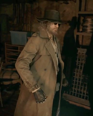 Karl Heisenberg Gif, Cowboy Oc, Karl Heisenberg, Resident Evil Collection, Resident Evil Game, Game Characters, Modern Love, Resident Evil, Game Character