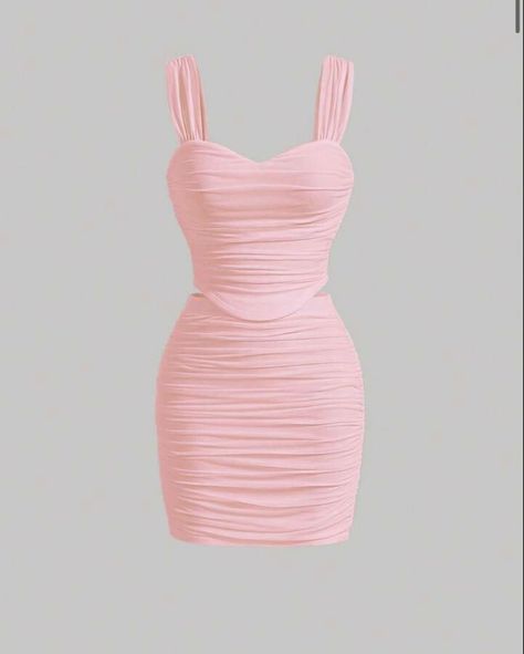 Available in a wide range of colours and sizes £14.49 Baby Pink Dress Short, Black Bodycon Skirt, Cotillion Dresses, Wide Straps Top, Pink Dress Outfits, Baby Pink Dresses, Pink Dress Short, Frock For Women, Valentines Day Dresses