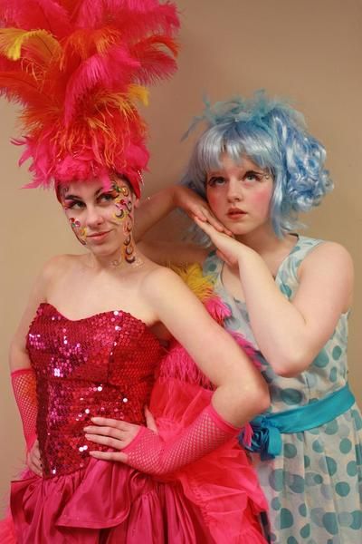 Seussical Makeup, Mayor Of Whoville, Whoville Hair, Seussical Costumes, Bird Makeup, Aliexpress Hair, Bird Girl, Cindy Lou Who, Hippie Hair