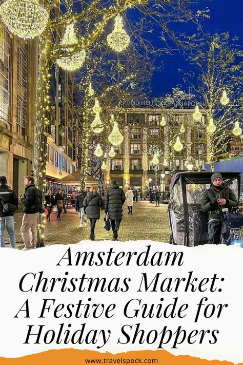 Christmas markets have become an essential part of the holiday experience in many European cities, and Amsterdam is no exception. If you're lucky enough to be in Amsterdam around Christmas time, these are the places you need to make sure to visit! Amsterdam Christmas, Haarlem Netherlands, Day Trips From Amsterdam, Christmas Markets Europe, European Cities, I Amsterdam, Amsterdam Travel, Holiday Market, Christmas Markets