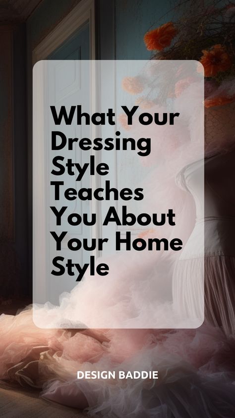 Your wardrobe tells your interior designer a lot about your personal style.! Here are five things you can look at, and there are a lot more! #fashion #interiordesign #designstyle #style #personal #personalstyle #aesthetic Interior Design For Beginners, Learn Interior Design, Design 101, Interior Decorator, Dressing Style, Learning Design, Change Is Good, Love Fashion, Clothing Styles