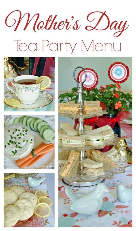 MUST PIN Simple Tea Party Menu for a Mother's Day Brunch! Want to host a tea party but don't know what to serve? Use this list of tea party food ideas! // 3 Little Greenwoods Tea Party Food For Adults, Tea Party Fundraiser Ideas, Mother’s Day Tea, Tea Party Menu Ideas, Southern Tea Party, Simple Tea Party, Tea Party Food Ideas, Host A Tea Party, Mother's Day Afternoon Tea