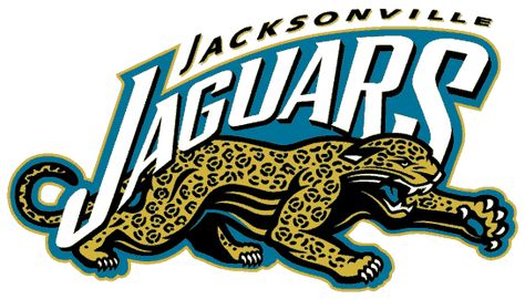 Jacksonville Jaguars Alternate Logo (1995) - Full body jaguar head with abstract script Jaguars Logo, Jacksonville Jaguars Football, Jacksonville Jaguars Logo, Logo Clipart, Sublimation Ideas, Nfl Teams Logos, Wood Tables, Anniversary Logo, Awesome Tattoos