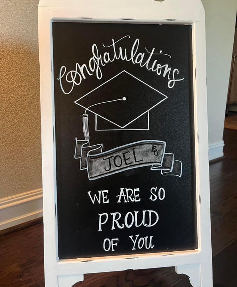 Graduation Chalkboard, School Decoration, School Decorations, Adventure Awaits, Graduation Party, Chalkboard, Chalk