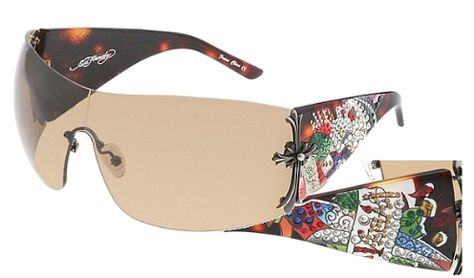 Ed Hardy EHS 008 Brad Tattoo Sunglasses. Have a look at the Ed Hardy EHS 008 ...  geeksunglasses.com 2000s Jewelry, 90s Y2k Fashion, Coco Austin, Y2k Accessories, Cute Glasses, Stylish Glasses, Ed Hardy, Glasses Fashion, Y2k Fashion