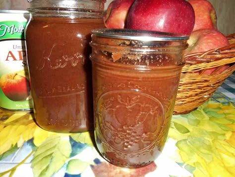 Making Apple Butter From Applesauce, Apple Butter From Applesauce Recipe, Apple Butter Using Applesauce, Applebutter Crockpot From Applesauce, Apple Butter Made From Applesauce, Applesauce Apple Butter Recipe, Apple Butter From Applesauce Crock Pot, Crockpot Apple Butter From Applesauce, Apple Butter Made With Applesauce