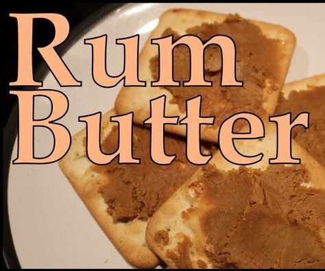 How To Make Rum, Yule Ideas, Flavored Butter Recipes, Rum Butter, Butter Rum, Xmas Recipes, Rum Recipes, Rum Raisin, Flavored Butter