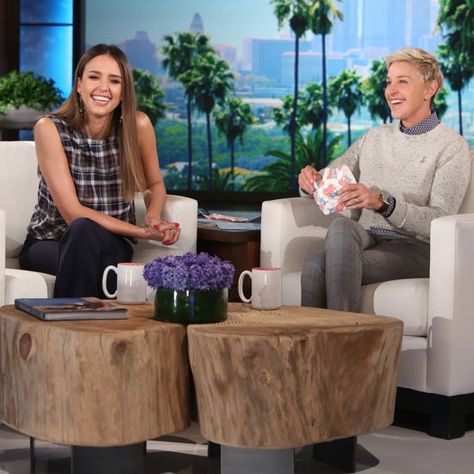 Ellen Show, Jessica Alba Style, Career Vision Board, The Ellen Show, Steven Tyler, Sports Technology, Ellen Degeneres, Jessica Alba, Celebrity Interview