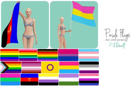 Pride Flag Poses, Flag Poses, Single Poses, Cc Makeup, Ts4 Mods, Sims Characters, Sims Clothes, 4 Poses, Sims 4 Cc Makeup